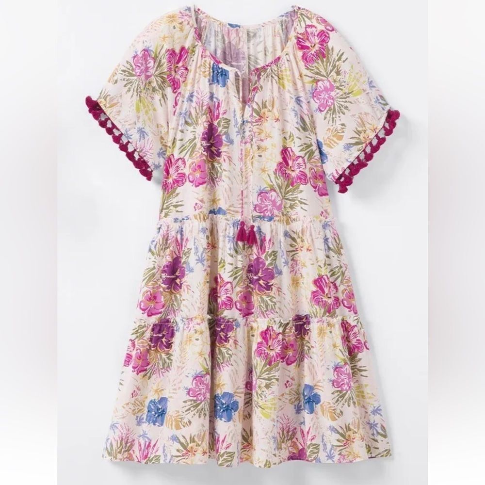Matilda Jane dress women’s aloha Palm summer flow floral dress size small NWT